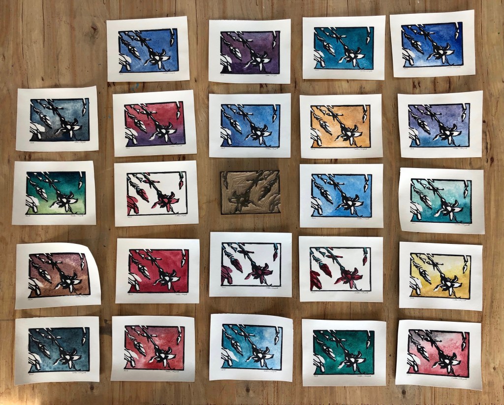 End-of-year print, 2018