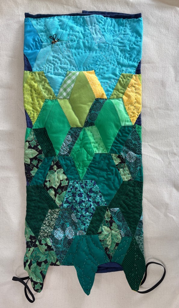 exterior view of the tool holder fully unrolled